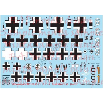 HAD Me Bf 109 E 1/3/4