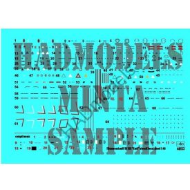 HAD Messerschmitt Bf 109 Emil Stencil