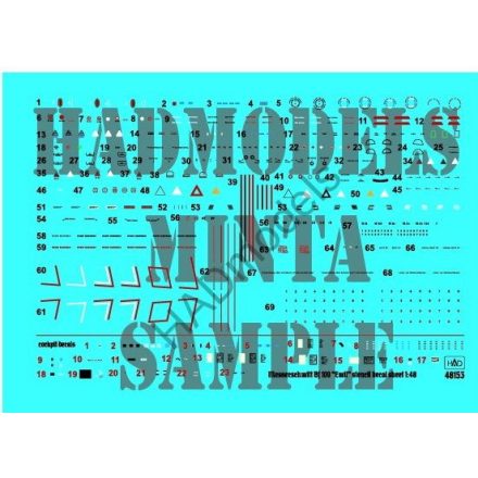 HAD Messerschmitt Bf 109 Emil Stencil