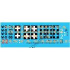 HAD Messerschmitt Bf 109 G-6 (Hun W0+21, W0+66, red 2,)