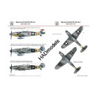 HAD Messerschmitt Bf 109 G-6 (Hun W0+21, W0+66, red 2,)