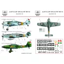 HAD Bf 109 G-6; FW 190 F-8 ;JU-87D-5 Magyar jelzésekkel matrica