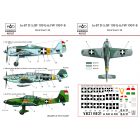 HAD Bf 109 G-6; FW 190 F-8 ;JU-87D-5 Magyar jelzésekkel matrica