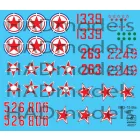 HAD MiG-15 Bis (North Corea, Soviet, Hungarian) matrica