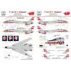 HAD F-14A VF-1 Wolfpack USS Enterprise matrica