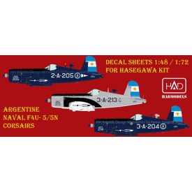 HAD F4U-5N/NL Argentine Naval Corsairs matrica