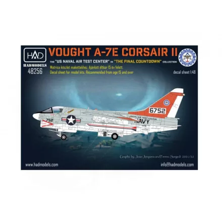 HAD A-7E US NAVAL Air Test Center ” The final Countdown” matrica