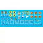 HAD Su-27UBM-1 Ukrainian and Kazakh painting schemes matrica