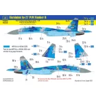 HAD Ukrainian Su-27 P1M Flanker B Digit Camouflage matrica