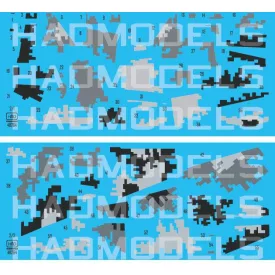 HAD SU-25 Ukrainian Digit Camouflage Part 1 matrica 1:48