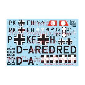 HAD Dornier Do-215 B/ Do-17 S ( Magyar, Szovjet, Német)