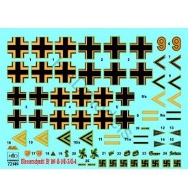 HAD Me Bf 109 E1/3/4 (Kieki, Grace, Fortuna, Motti)