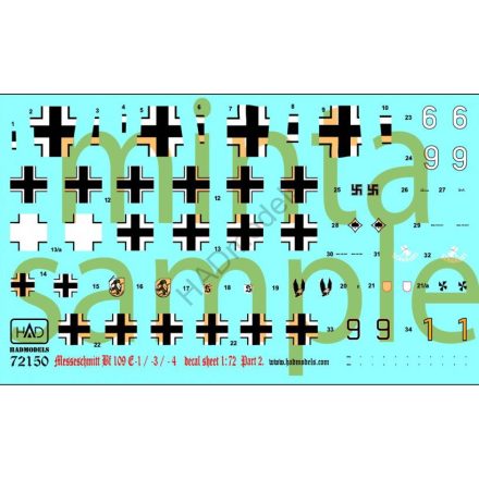 HAD Me Bf 109 E 1/3/4