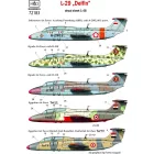 HAD L-29 matrica 1:72