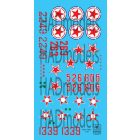 HAD MiG-15 Bis (North Corea, Soviet, Hungarian) matrica