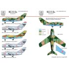 HAD MiG-15 Bis (North Corea, Soviet, Hungarian) matrica