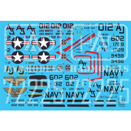 HAD E-2C/B Hawkeye The Final Countdown collection matrica