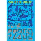 HAD Ukrainian Su-27 P1M Flanker B Digit Camouflage matrica