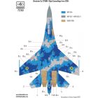 HAD Su-27 UB Ukrainian digital camouflage matrica