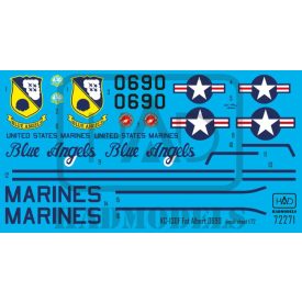 HAD KC-130F Fat Albert 0690 matrica 1:72
