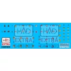 HAD Ukrainian Su-27B/UB sewing patches and Helmet markings decal 1:48