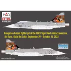 HAD Jas-39 Gripen Tigermeet 2023 HUNAF matrica