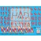 HAD Hungarian National Insignias and numbers 1990-1998 matrica