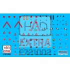 HAD F-14A Helmet and dress sewing markings EXTENDED version decal 1:72
