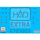 HAD Ukrainian Su-27B/UB sewing patches and Helmet markings decal 1:72