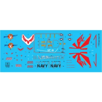 HAD F-14A VF111 Sundowners - Miss Molly matrica