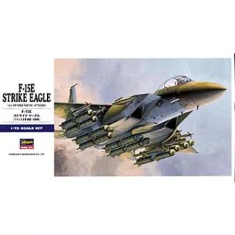Hasegawa F-15E Strike Eagle - katonai repülő makett
