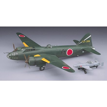 Hasegawa Mitsubishi G4M2E Type 1 Attack Bomber makett