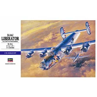 Hasegawa B-24J Liberator - katonai repülő makett