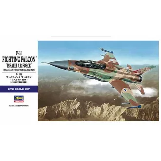  Hasegawa General-Dynamics F-16I Fighting Falcon (Israeli Air Force) - katonai repülő makett