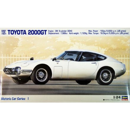 Hasegawa Toyota 2000GT makett