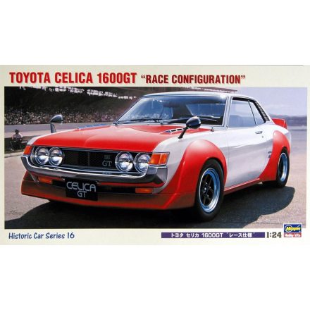 Hasegawa Toyota Celica 1600GT "Race Configuration" makett