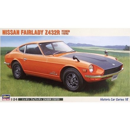 Hasegawa Nissan Fairlady Z432R PS30SB (1970) makett