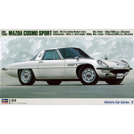 Hasegawa L10B (1968) Mazda Cosmo Sport makett