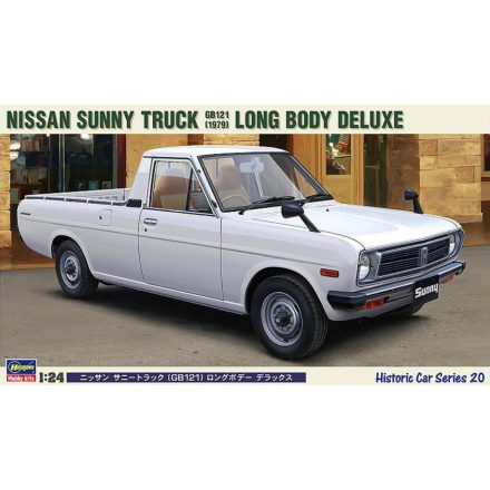 Hasegawa 1979 Nissan Sunny Truck (GB121) Long Body Deluxe makett