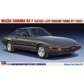   Hasegawa Mazda Savanna RX-7 (SA22C) Late Version Turbo GT 1983 makett