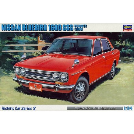 Hasegawa Nissan Bluebird 1600 SSS P510WTK makett