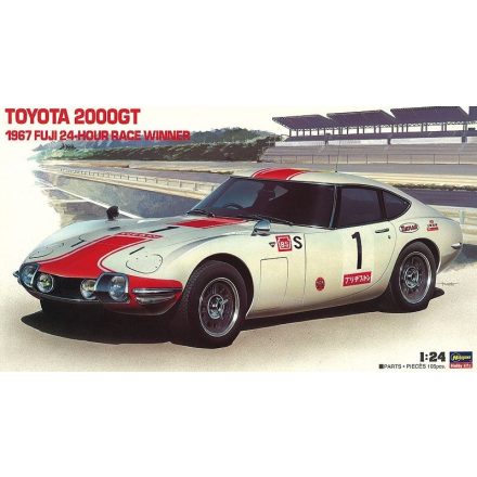 Hasegawa Toyota 2000 GT Fuji 1967 makett