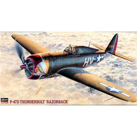 Hasegawa P-47D Thunderbolt Razorback makett