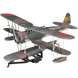 Hasegawa Nakajima E8N1 Type 95 Recon Seaplane Model 1 makett