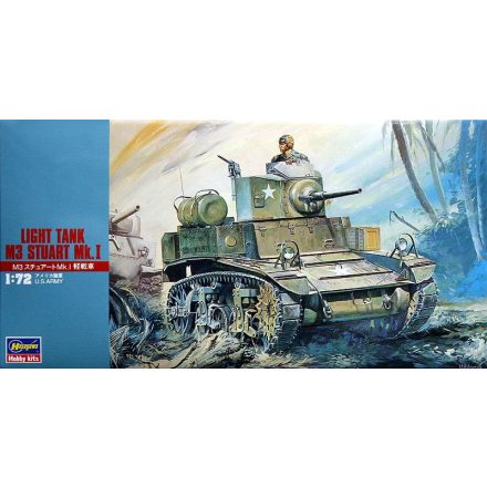 Hasegawa M3 Stuart Mk.I makett