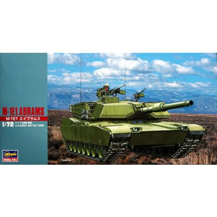 Hasegawa M1E1 Abrams makett