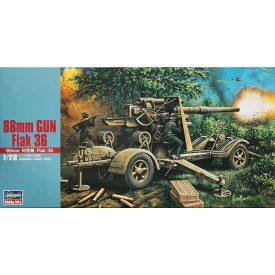 Hasegawa 88mm Flak 36 makett