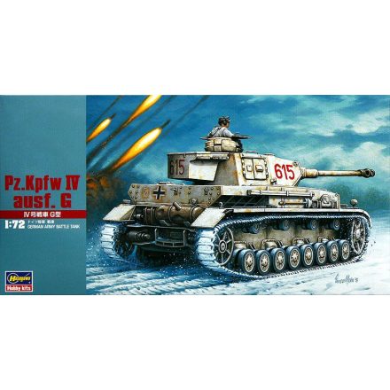 Hasegawa Pz.Kpfw.IV Ausf.G makett
