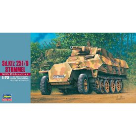 Hasegawa German Sd.Kfz.251/9 Stummel makett