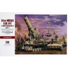 Hasegawa 54cm Morser Karl 041 wth Munitionspanzer IV Aus F makett